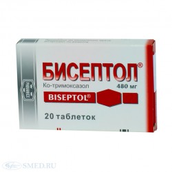 Бисептол табл. 480 мг 20 шт.