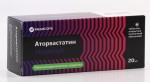 Аторвастатин Медисорб, таблетки покрытые пленочной оболочкой 20 мг 56 шт