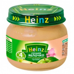 Пюре Heinz сочное яблочко с 4 мес 120 г