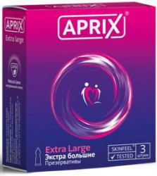 Презервативы Aprix Экстра большие 3 шт.