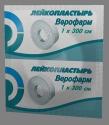 Лейкопластырь фиксирующий р. 1смх300см 1 шт.