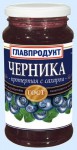 Черника, Главпродукт 550 г протертая с сахаром стекло